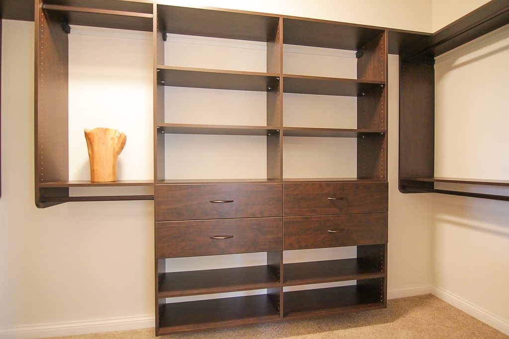 closets, custom, shelving, new home
