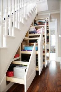 storage, home plans, built in storage, stairs, stairwell, 