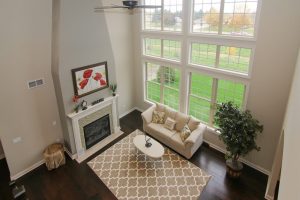 open floor plan, windows, light, great room, house plans, building, Madison,